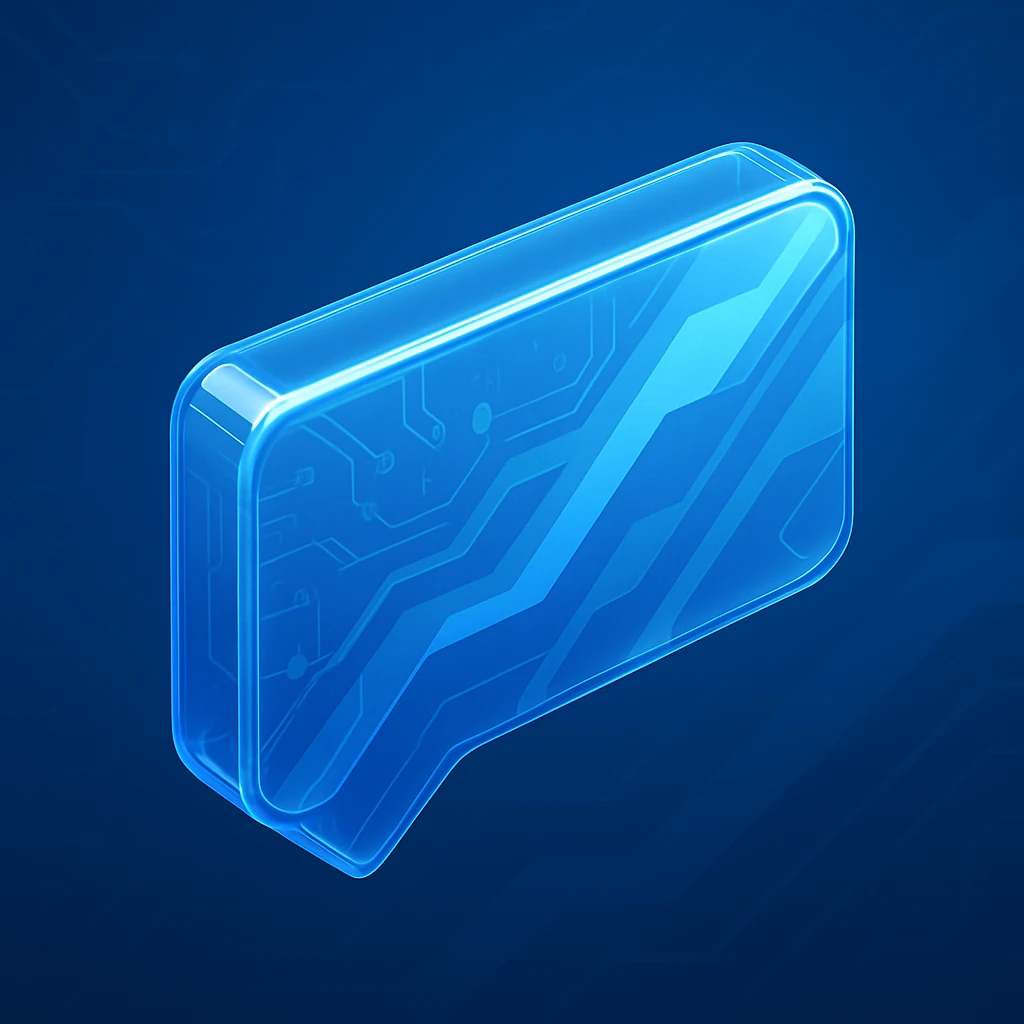 wide banner background with a blue color scheme, featuring soft circuit patterns and bold blue geometric patterns, futuristic, high-tech, visually striking, cohesive blend of subtle and bold elements, no text or logos emoji