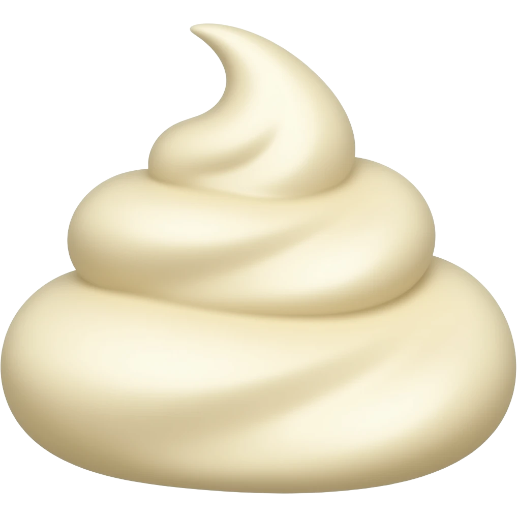 Cream emoji
