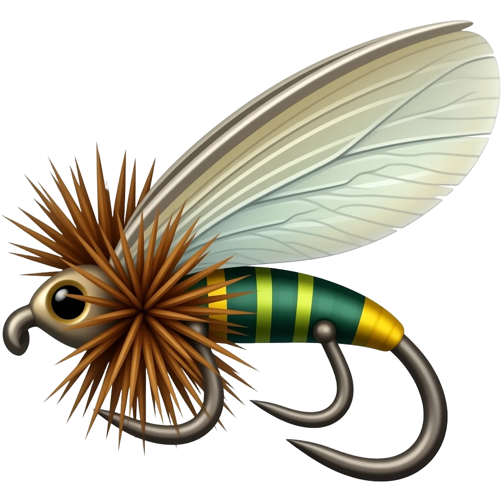 fly fishing emoji