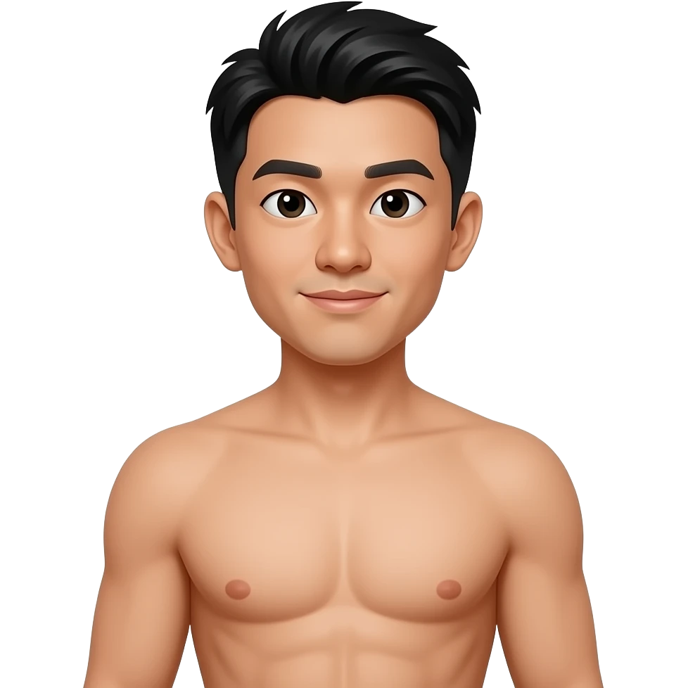 asian guy naked emoji