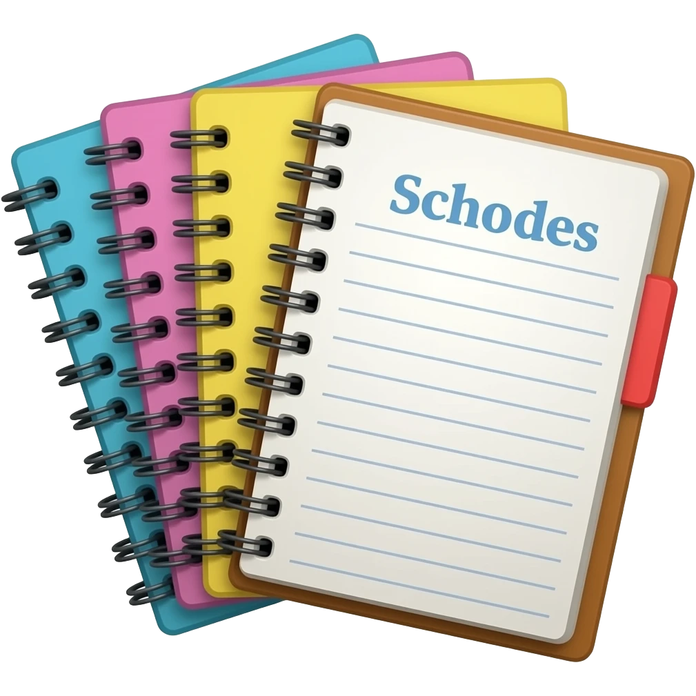 тетради с пятерками школьные emoji