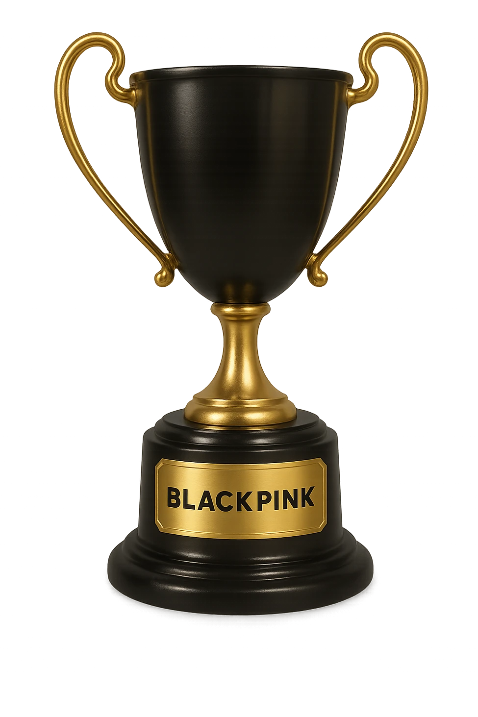 Blackpink trophy, no background emoji