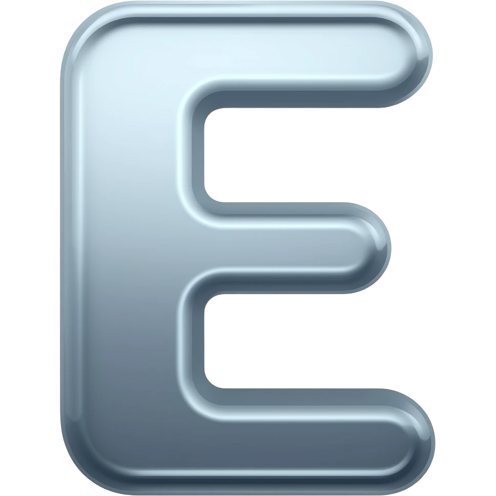 Letter E emoji