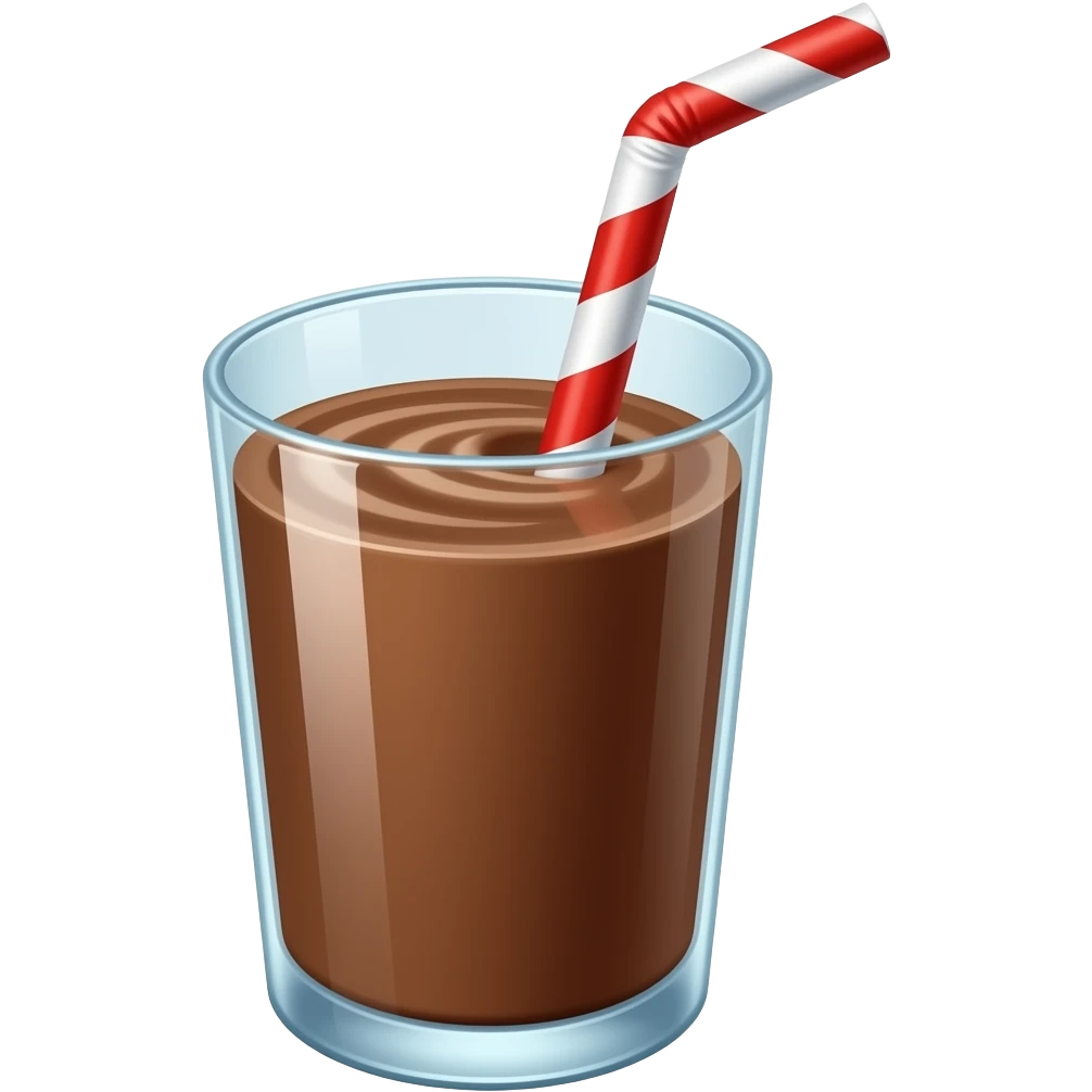 chocolate milk emoji