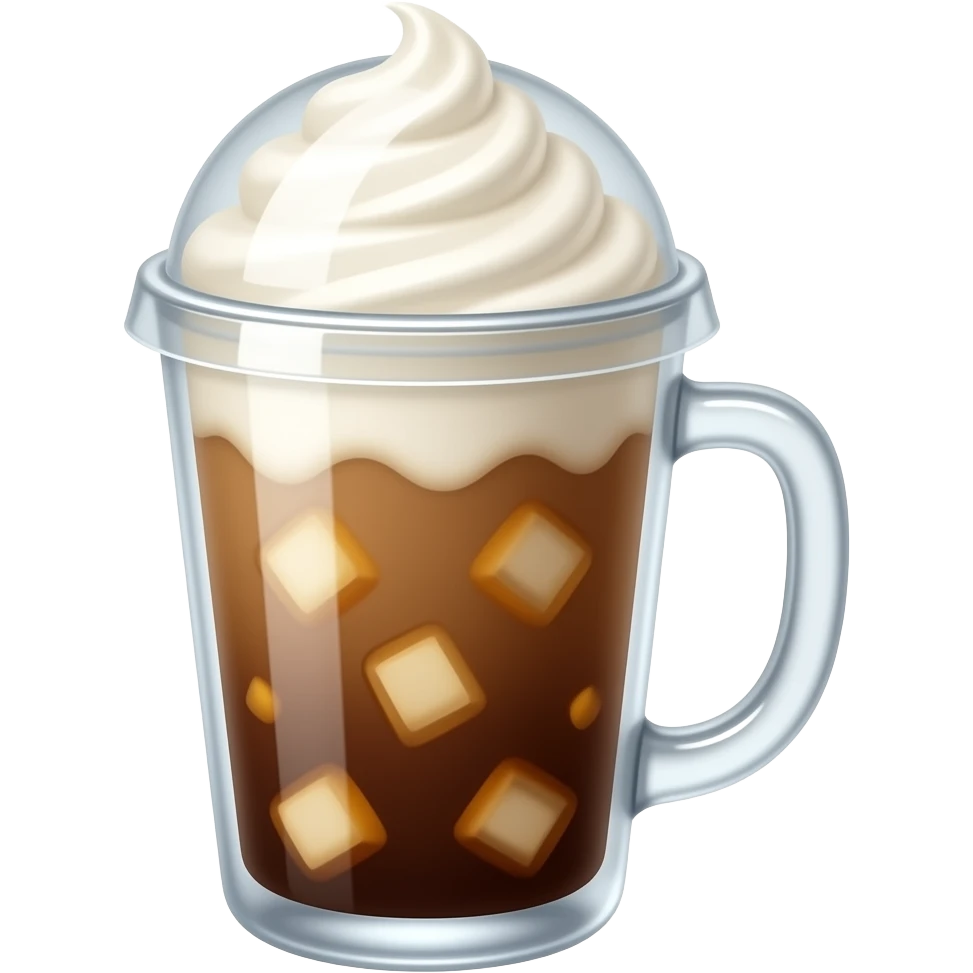 iced latte emoji