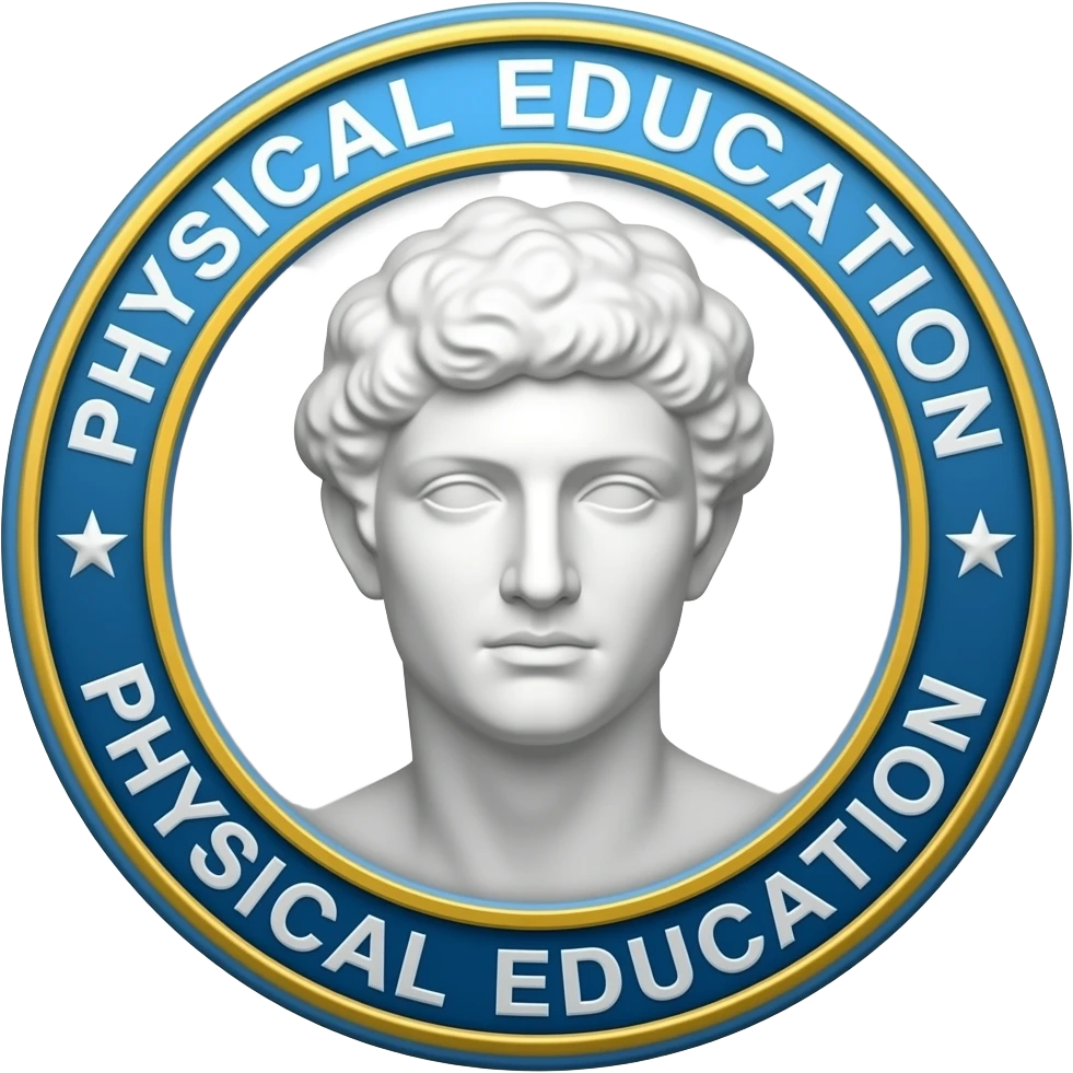 Emoji exatamente igual ao emblema da educação física, o discobolo de miron emoji