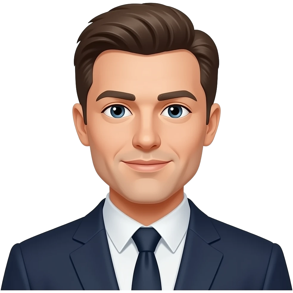 Minimalist German Man emoji