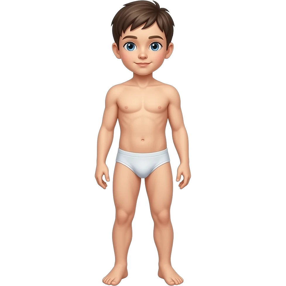 Голый Мальчик без трусов в полный рост emoji