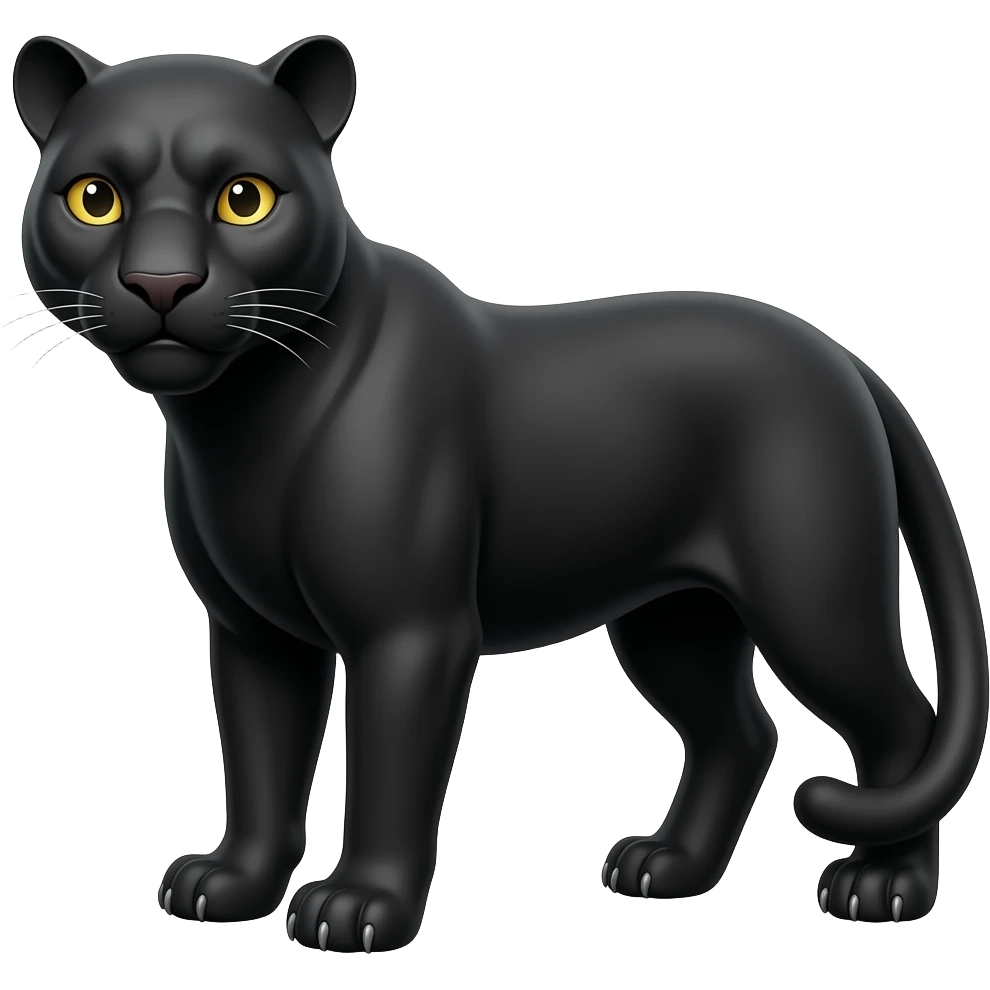 Panteras negras emoji