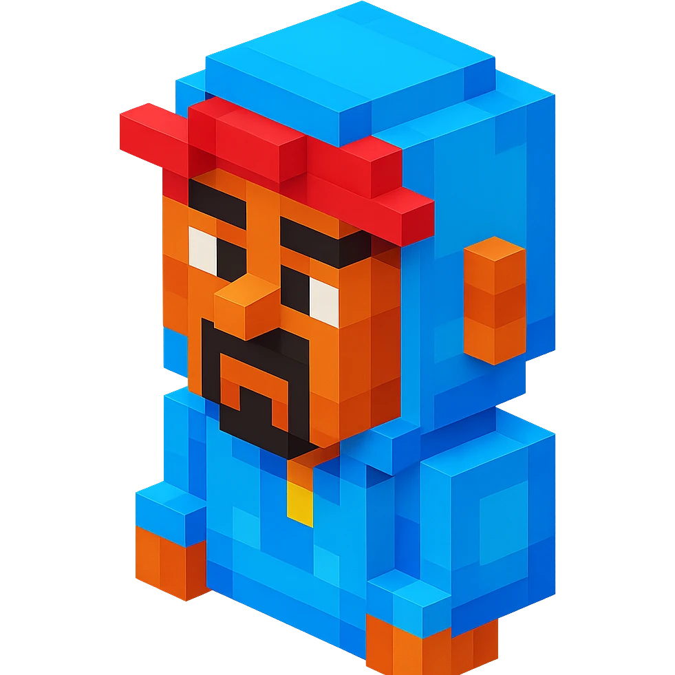 Lego version of 2Pac wearing a hoodie emoji