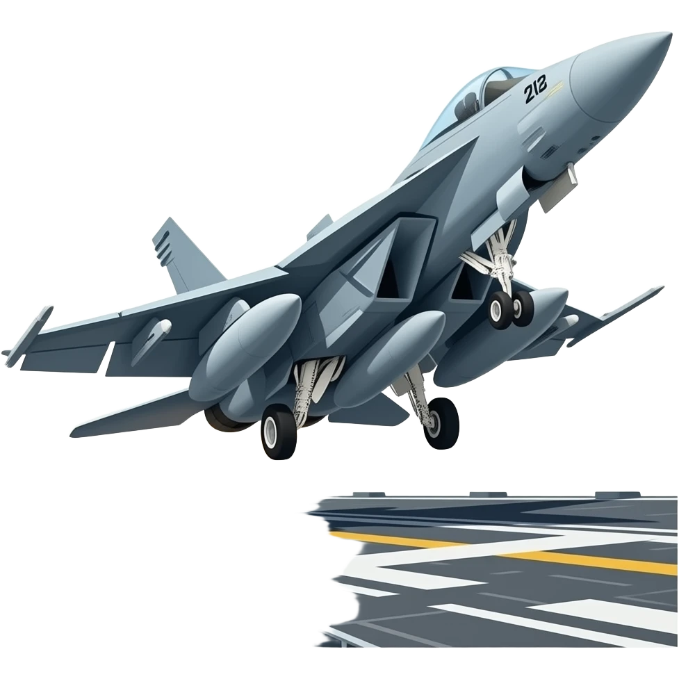 战斗机从航母上起飞 emoji