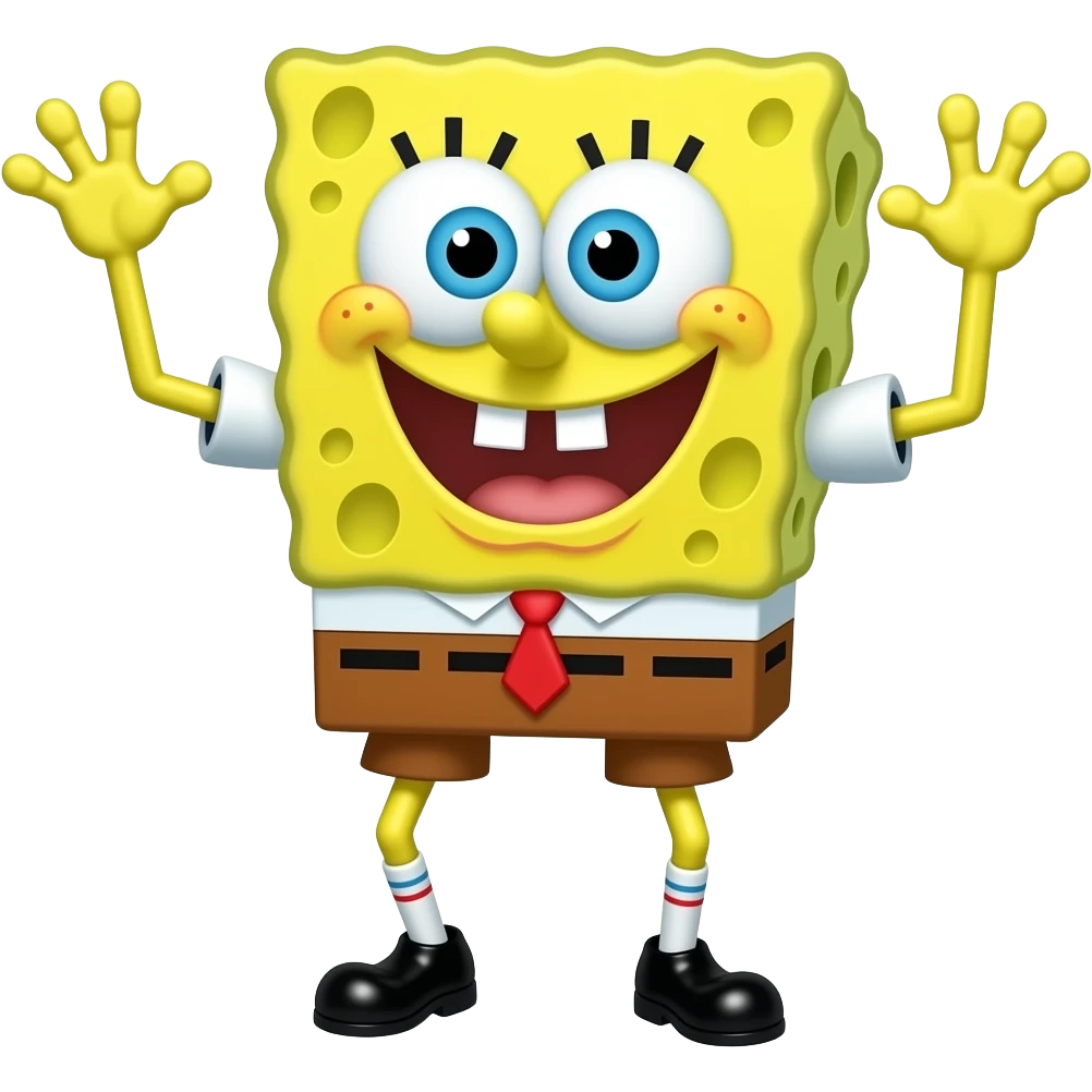 bob esponja robot bailando emoji