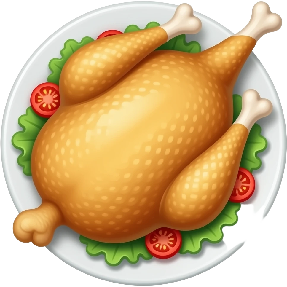 Chicken and Salad emoji