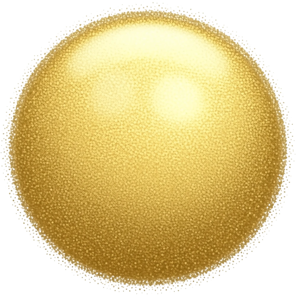 Glitter dorado emoji