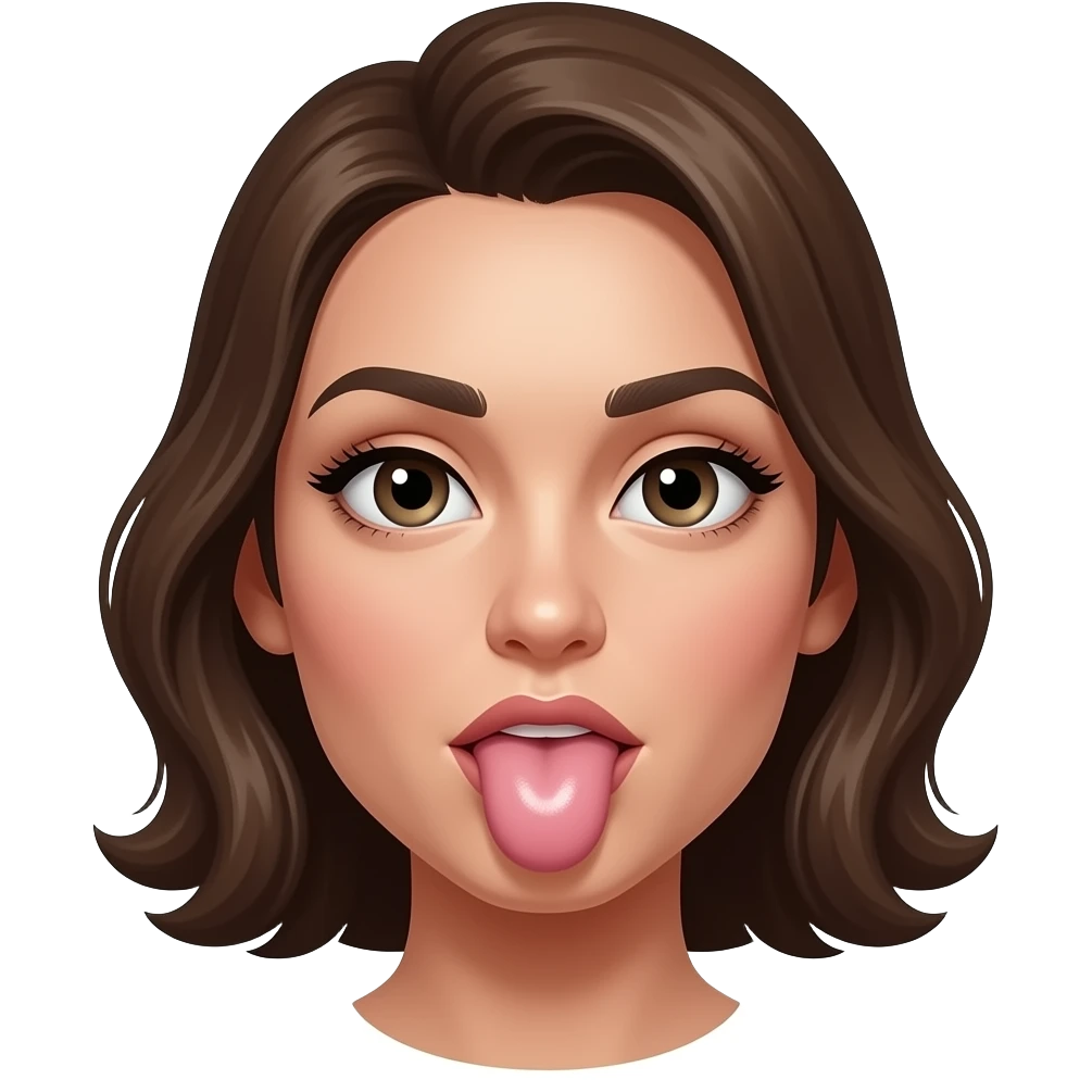 a woman sucking dick emoji emoji