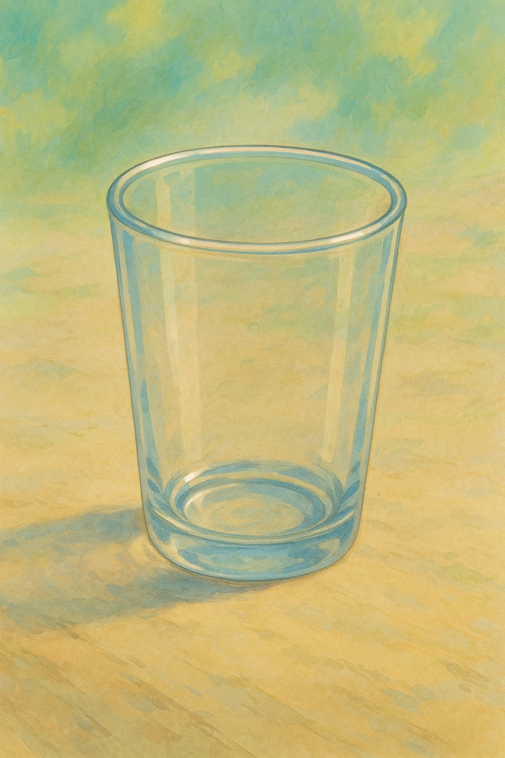 glass without nothing emoji