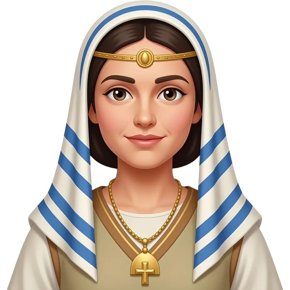 Jewish women wearing clothing from biblical times emoji