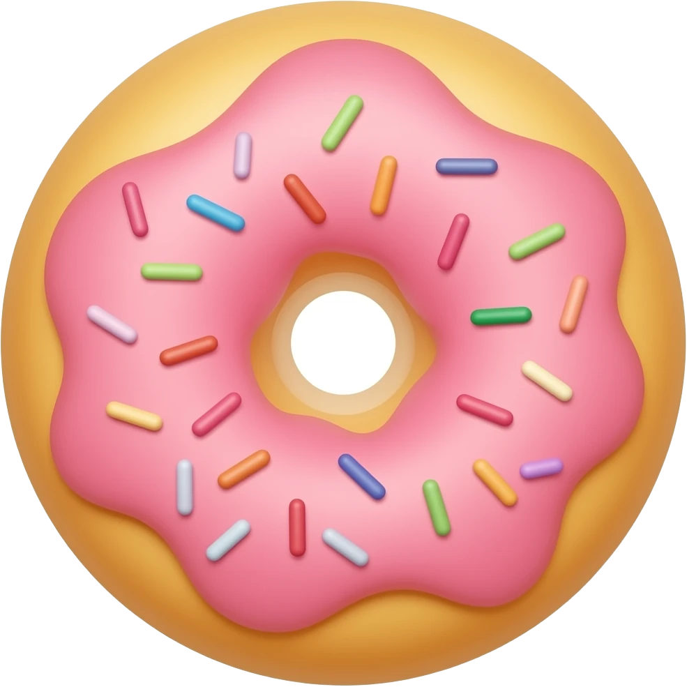 Donut and cupcake emoji