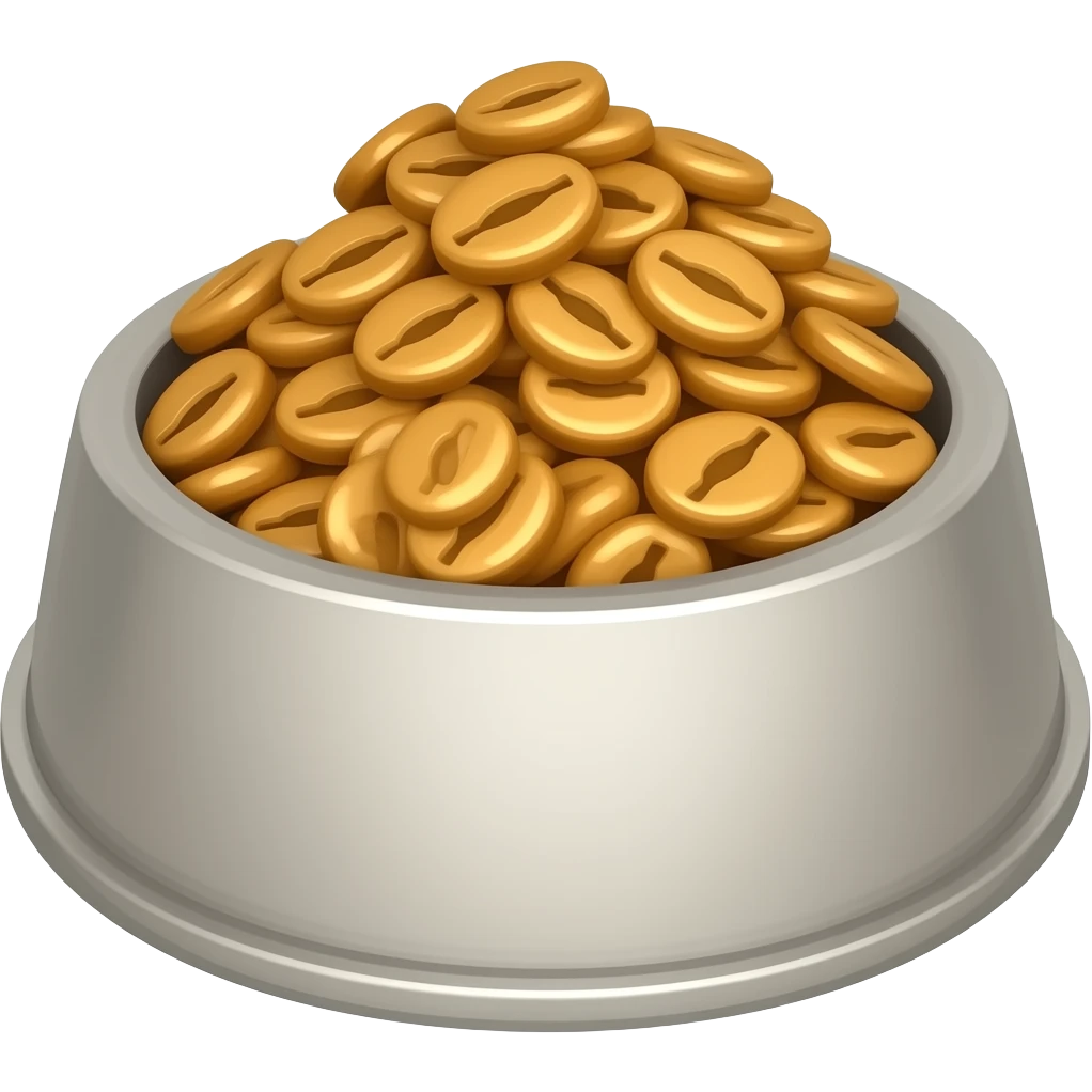 cat food bowl emoji