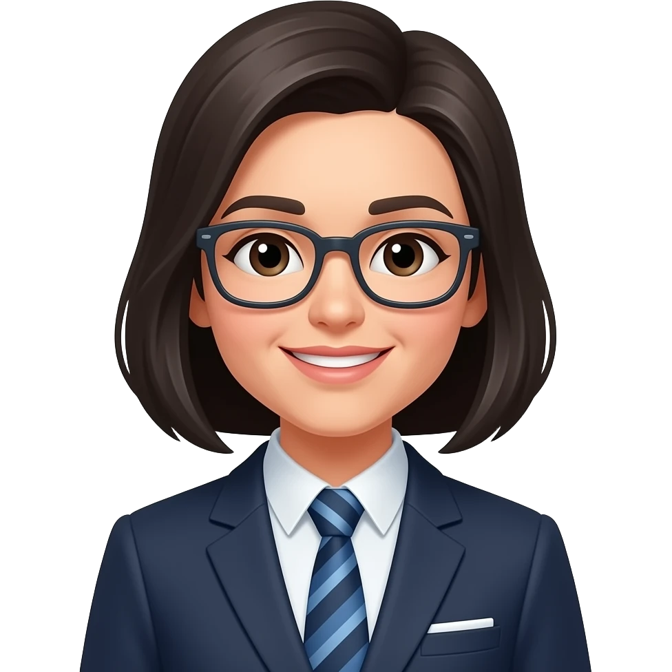 blackhair teacher like emoji