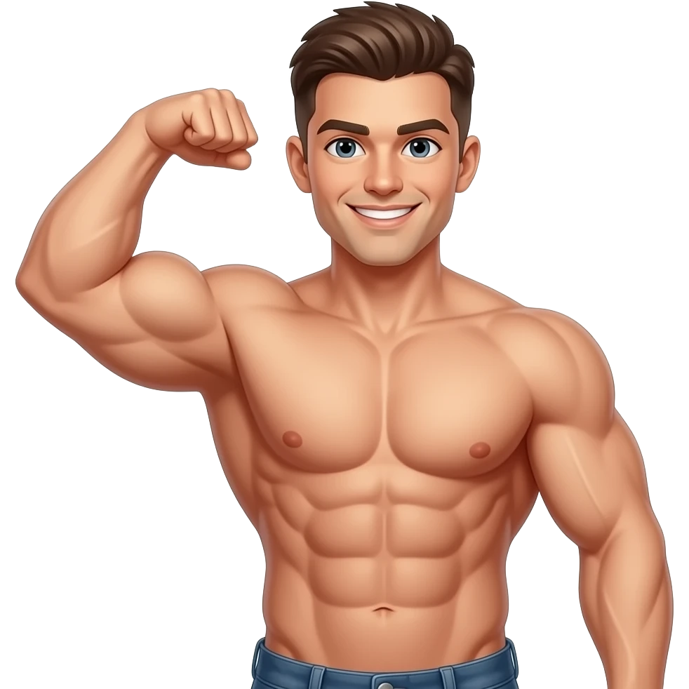 Giga chad emoji