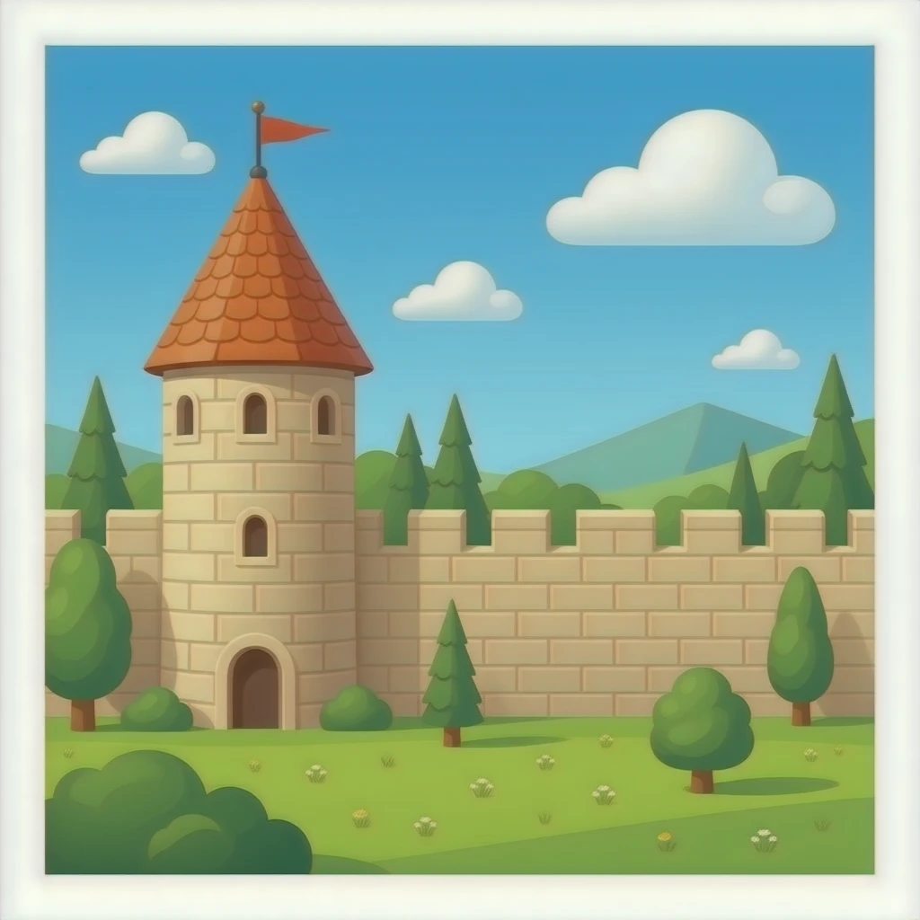 tower wall emoji
