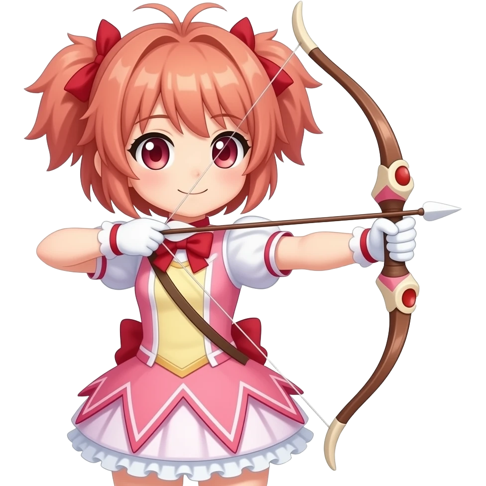 Sakura is the bow emoji