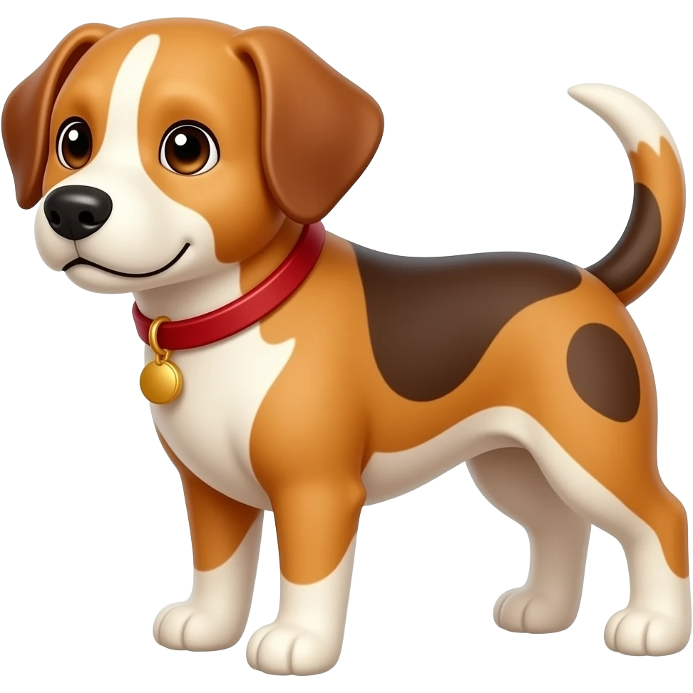 a dog on a computer emoji