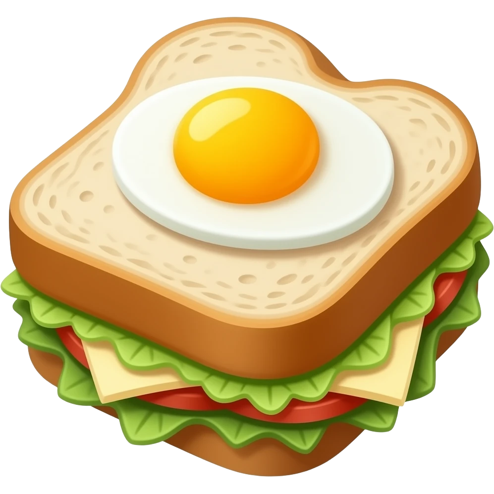 egg salad on sandwich emoji