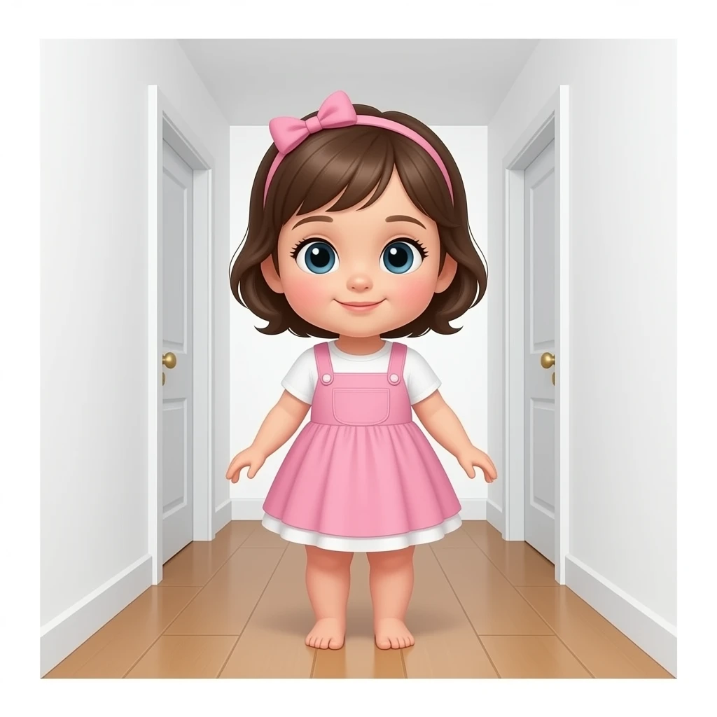 Quiero una niña bebe de cuerpo entero metida en un correpasillos emoji
