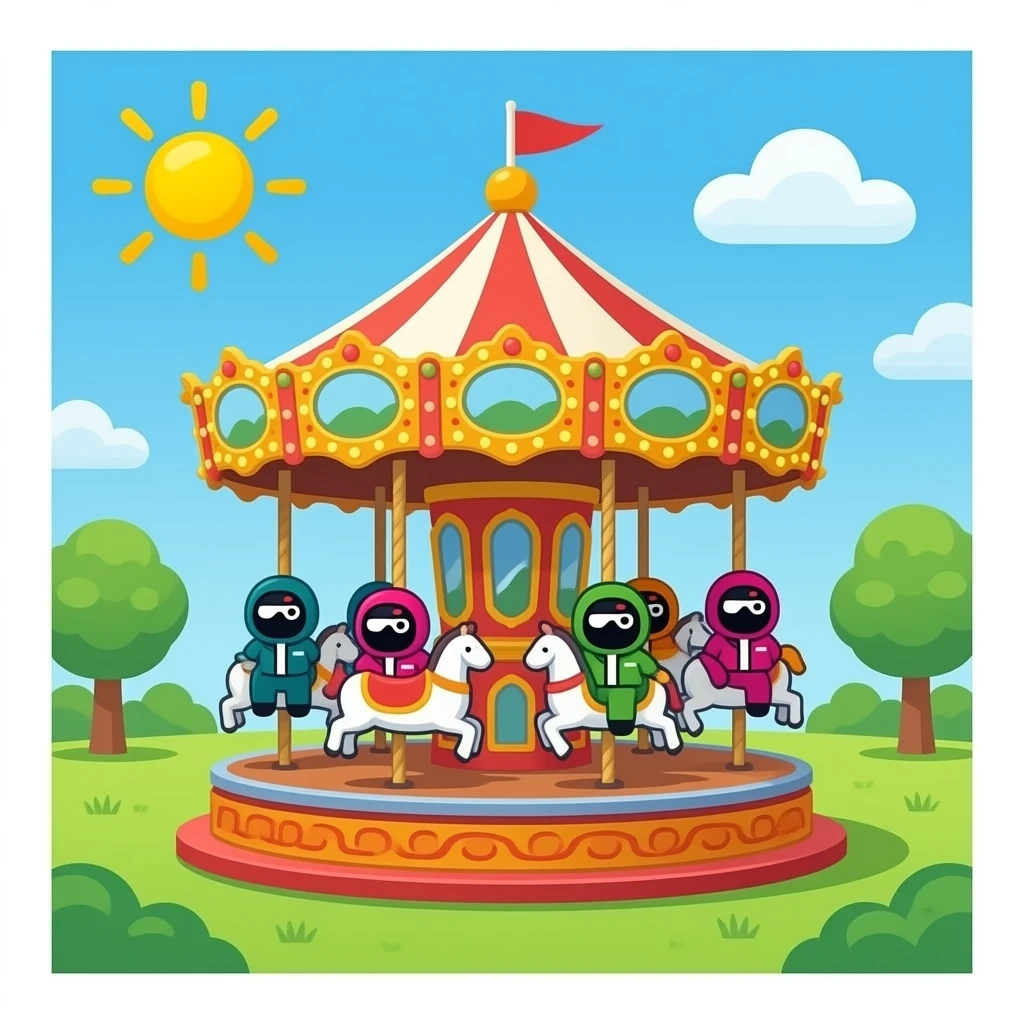 carousel squidgame emoji