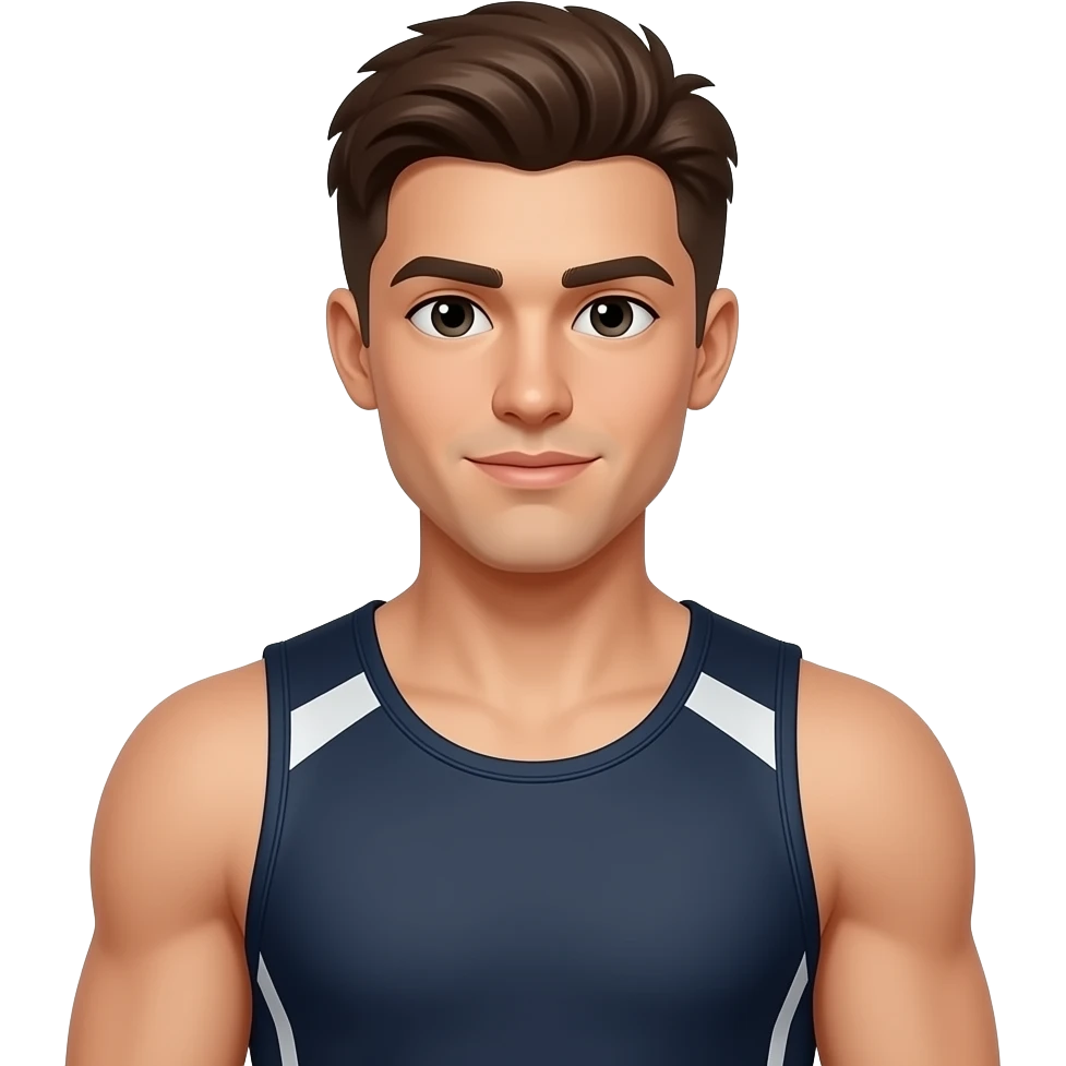 in gym uniform emoji