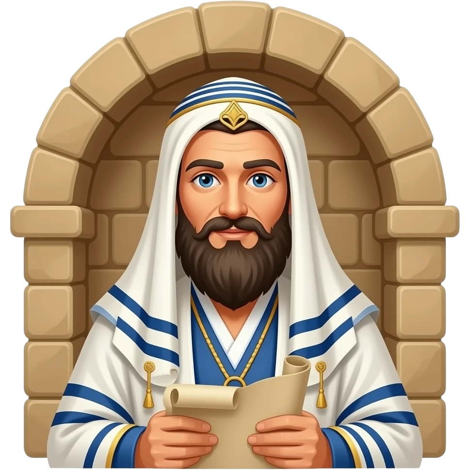 Rabbi from ancient Bible times emoji