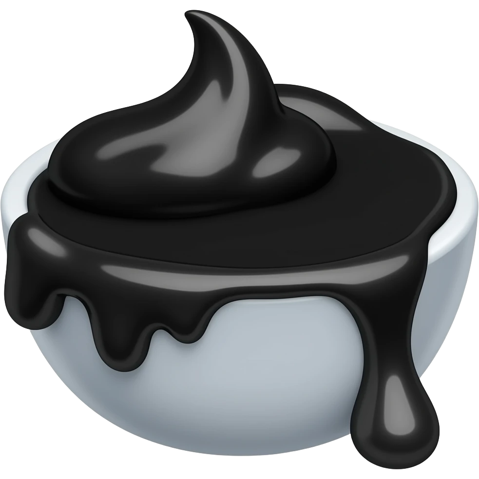 Pintar a cor de preto emoji