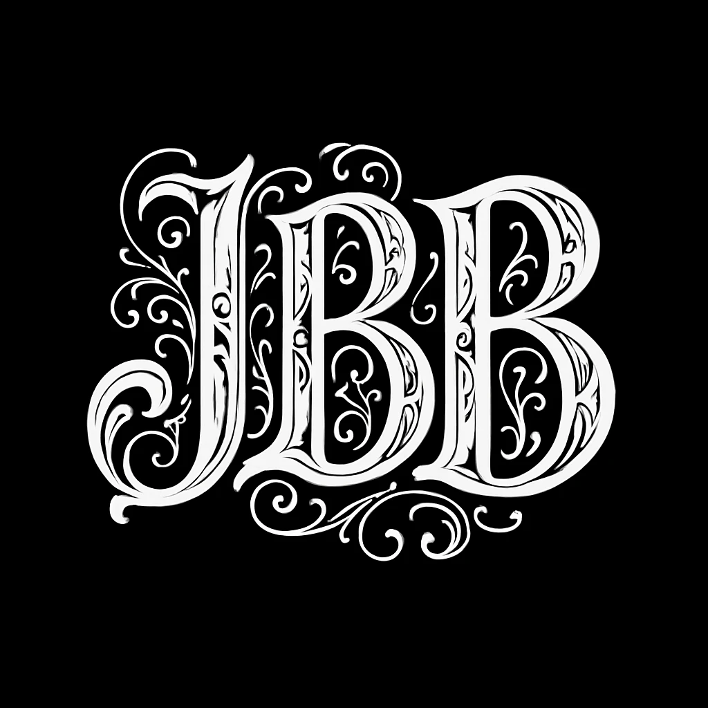 Сделай буквы JBB также как на картинках emoji
