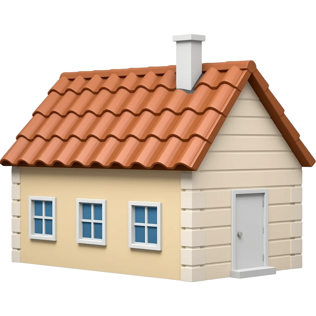 3D ios styled emoji of a gutter emoji