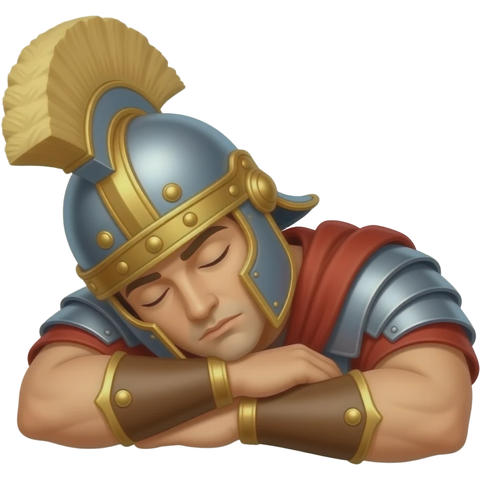 Roman empire nap emoji