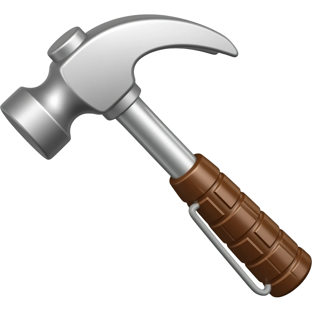 animated hammer emoji