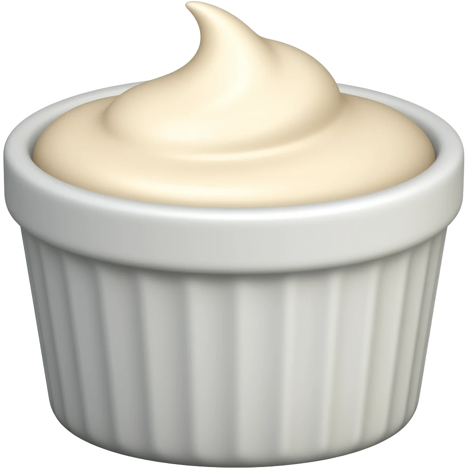creamy garlic deeping cup emoji