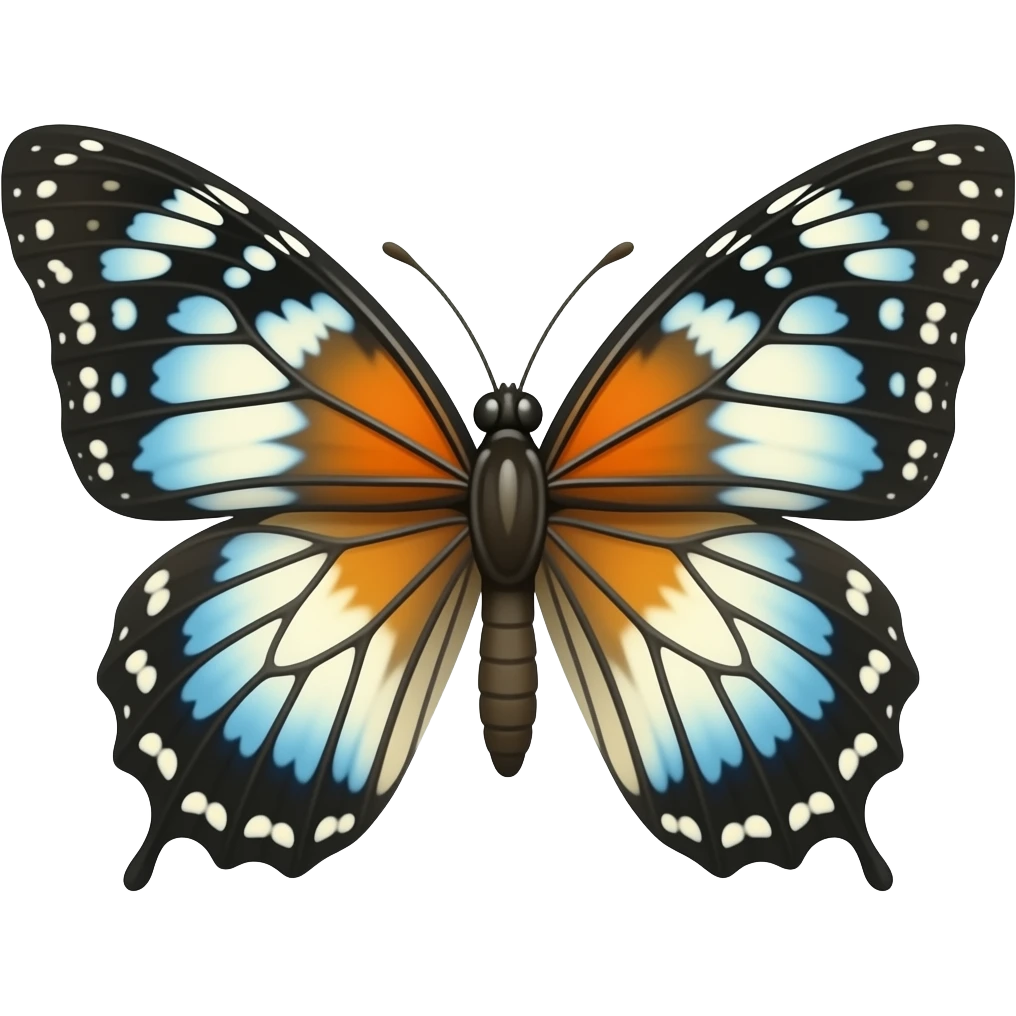 i want a one side butterfly emoji for my ig name emoji