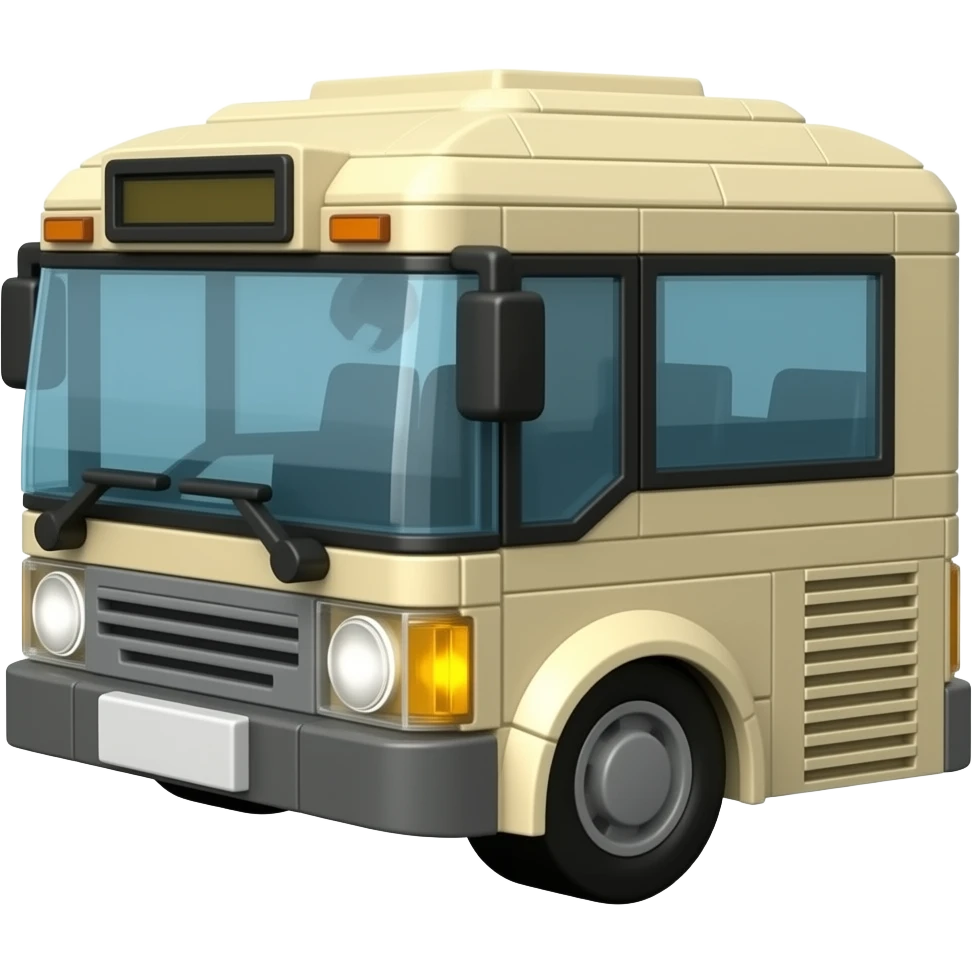 lego bus emoji