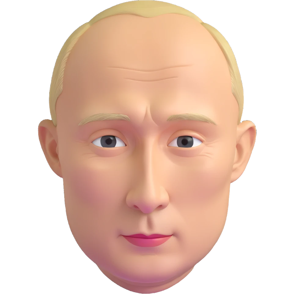 Vladimir Putin face emoji