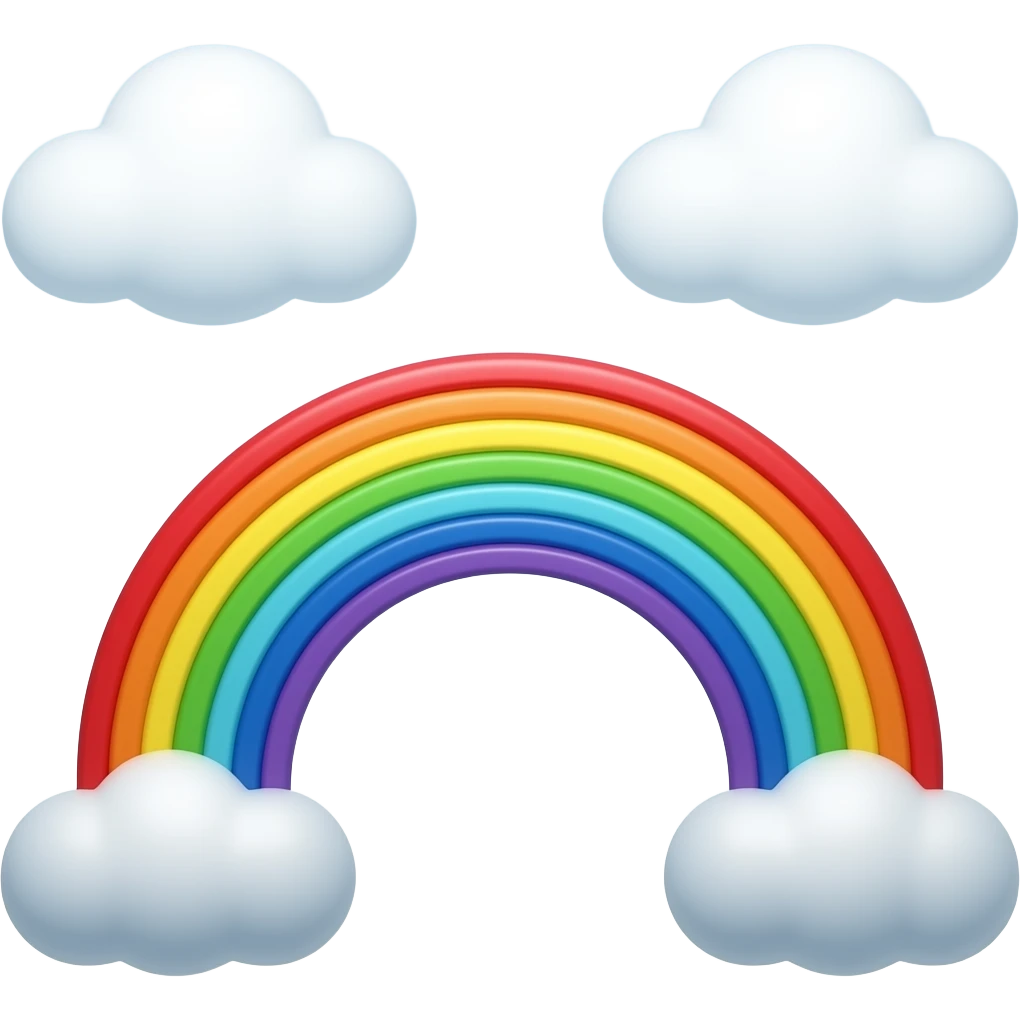 Rainbow emoji