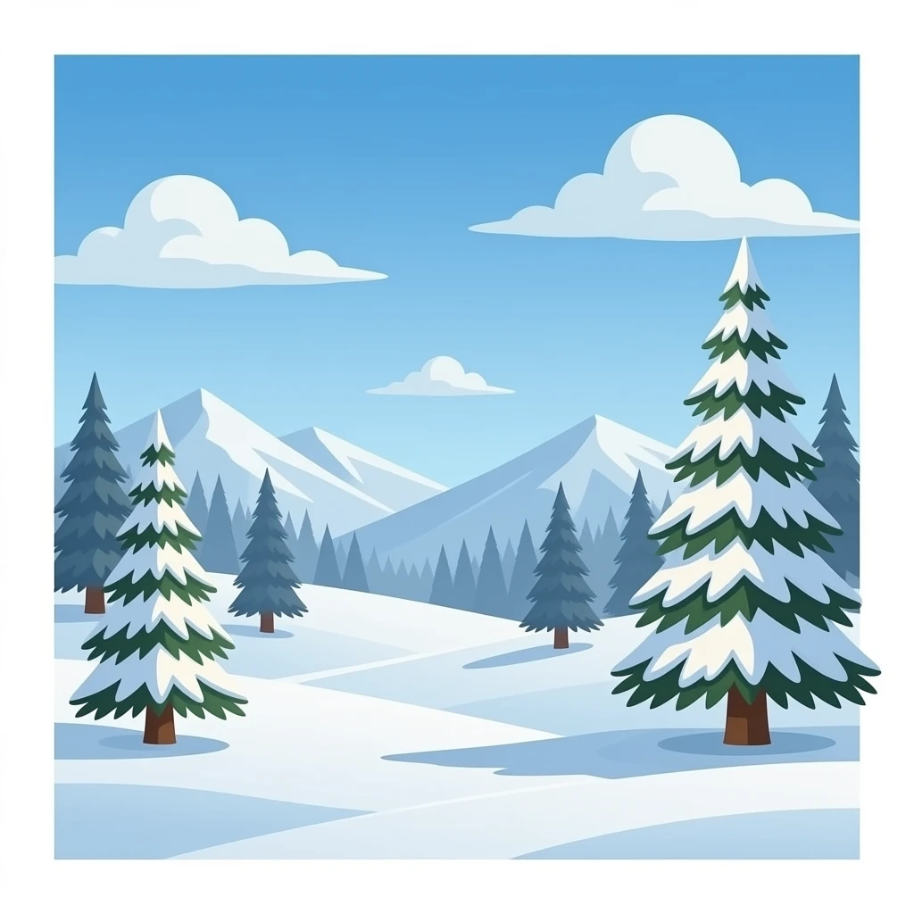 Snow emoji