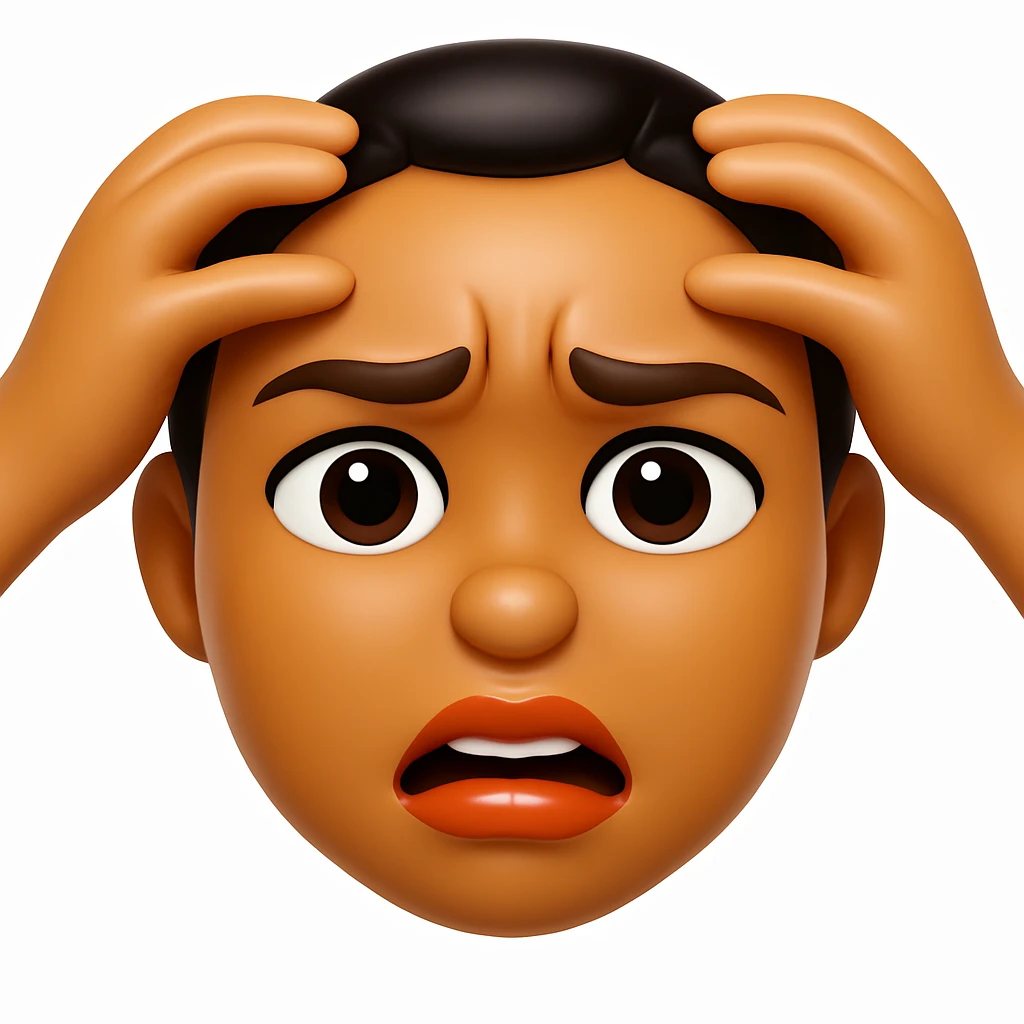 Convert the uploaded image into a 3D Apple-style emoji — preserve the key shapes, colors, and overall composition of the original image. Simplify the forms into clean. Apply glossy textures, soft lighting, smooth shading, and render everything in Apple emoji style on a clean white background

 emoji
