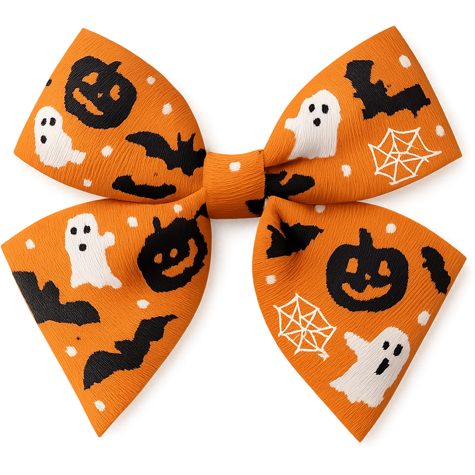Halloween bow, remove background emoji