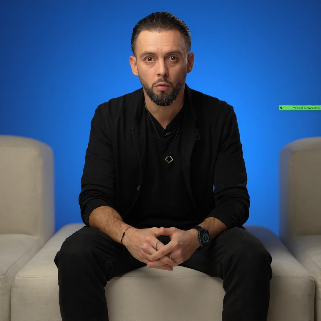 Точно такой же человек, точно такая же сцена только состарь его лицо и сделай седым и бородатым emoji