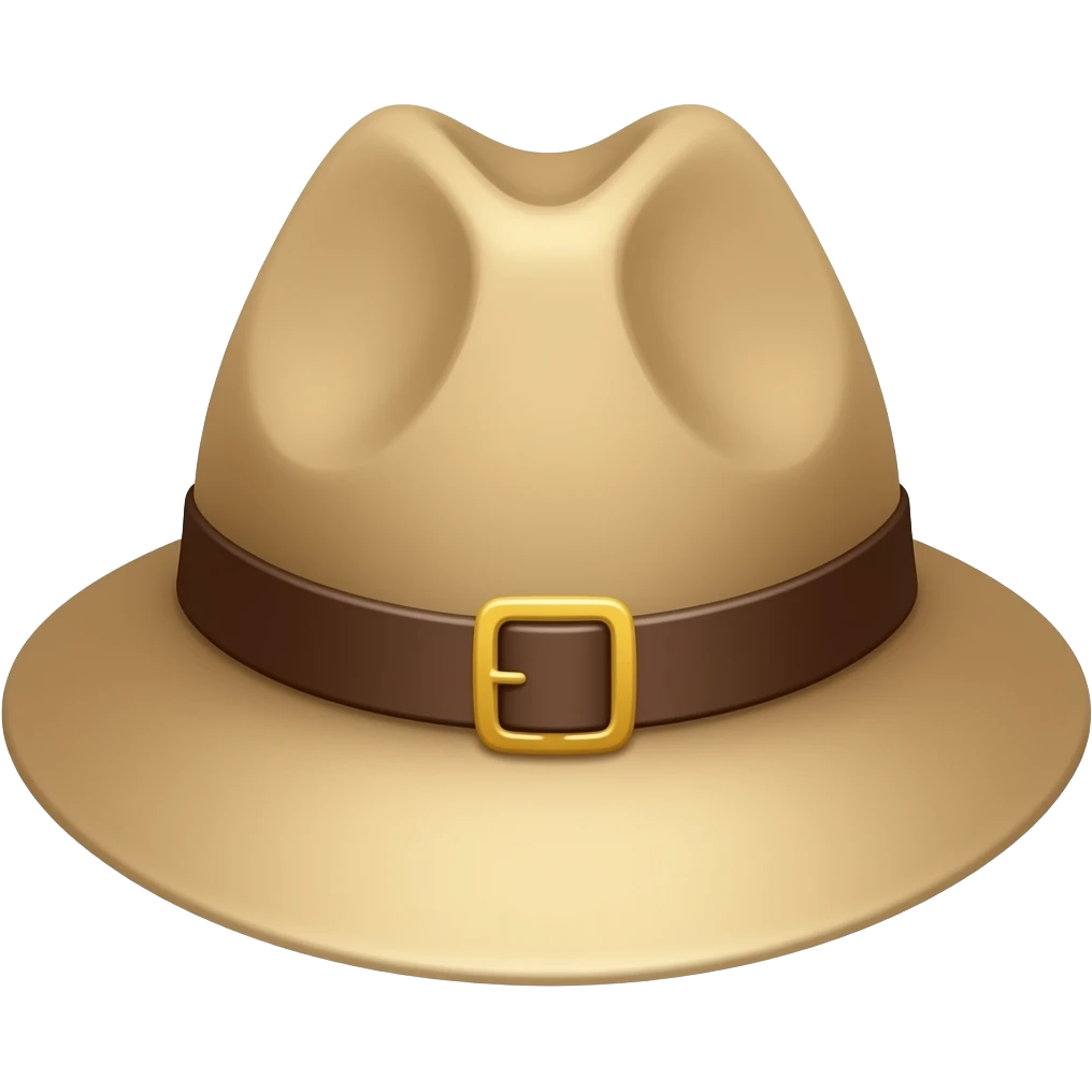 explorer hat emoji