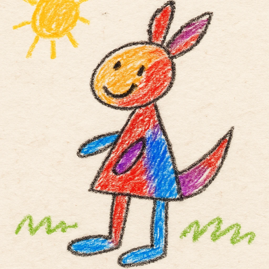 Kangaroo emoji