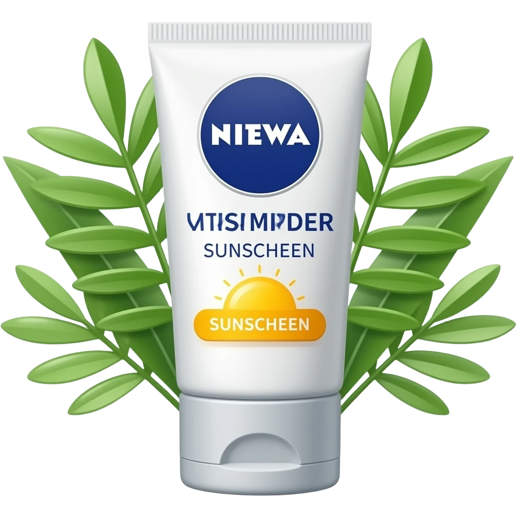 Crème solaire de la marque nivea emoji